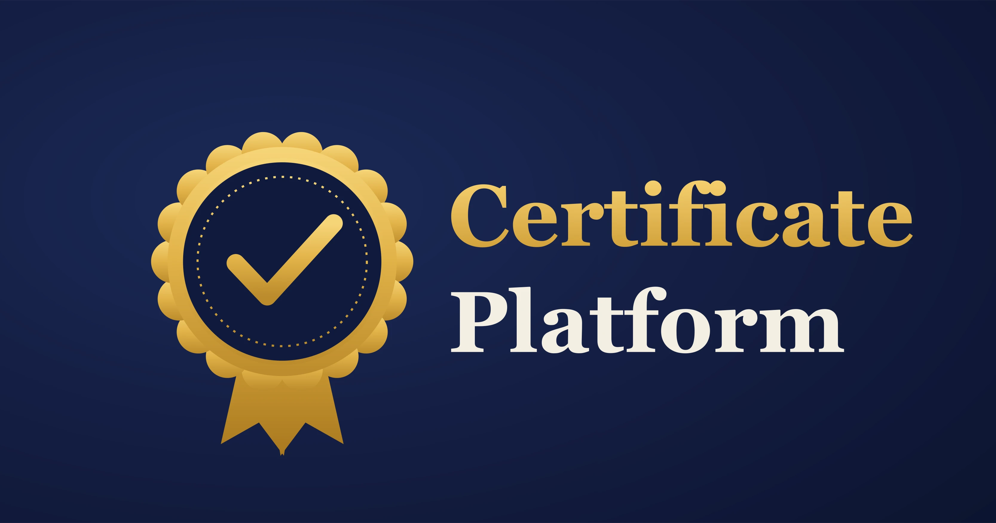 Certificate Platform logo